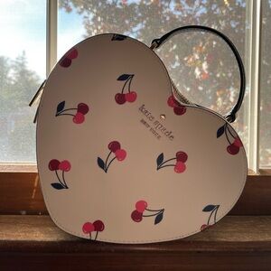 Kate Spade Heart-Shaped Cherry Purse